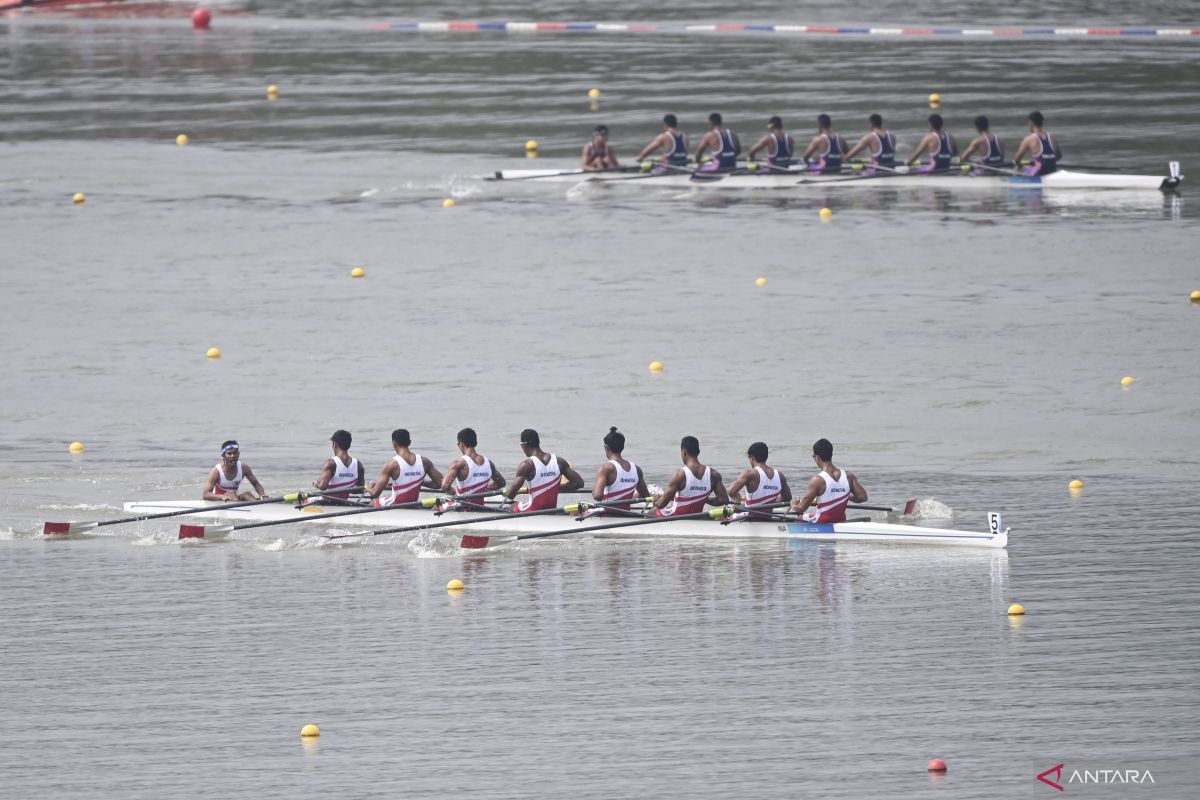 Tim dayung Indonesia mulai aksi di Hangzhou, voli putra lawan Jepang