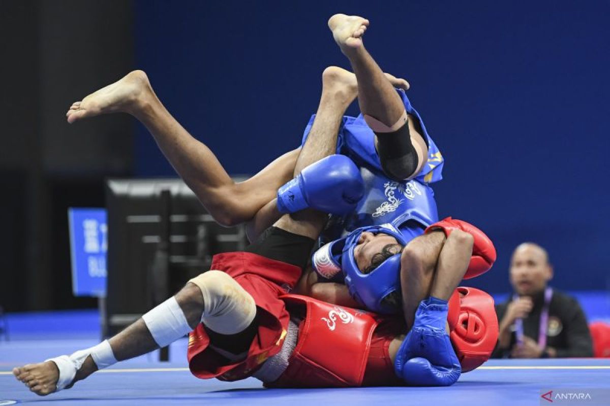 Asian Games 2022 - Pewushu Bintang Reindra lolos ke semifinal Sanda 56 kg