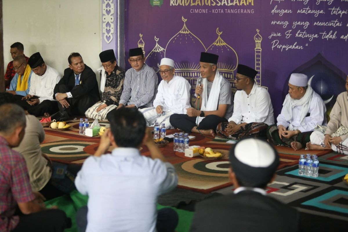 Ganjar Pranowo silaturahmi dengan tokoh agama di Tangerang