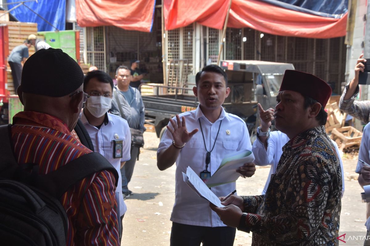 Pengadilan Cikarang sidang di tempat periksa Pasar Induk Cibitung