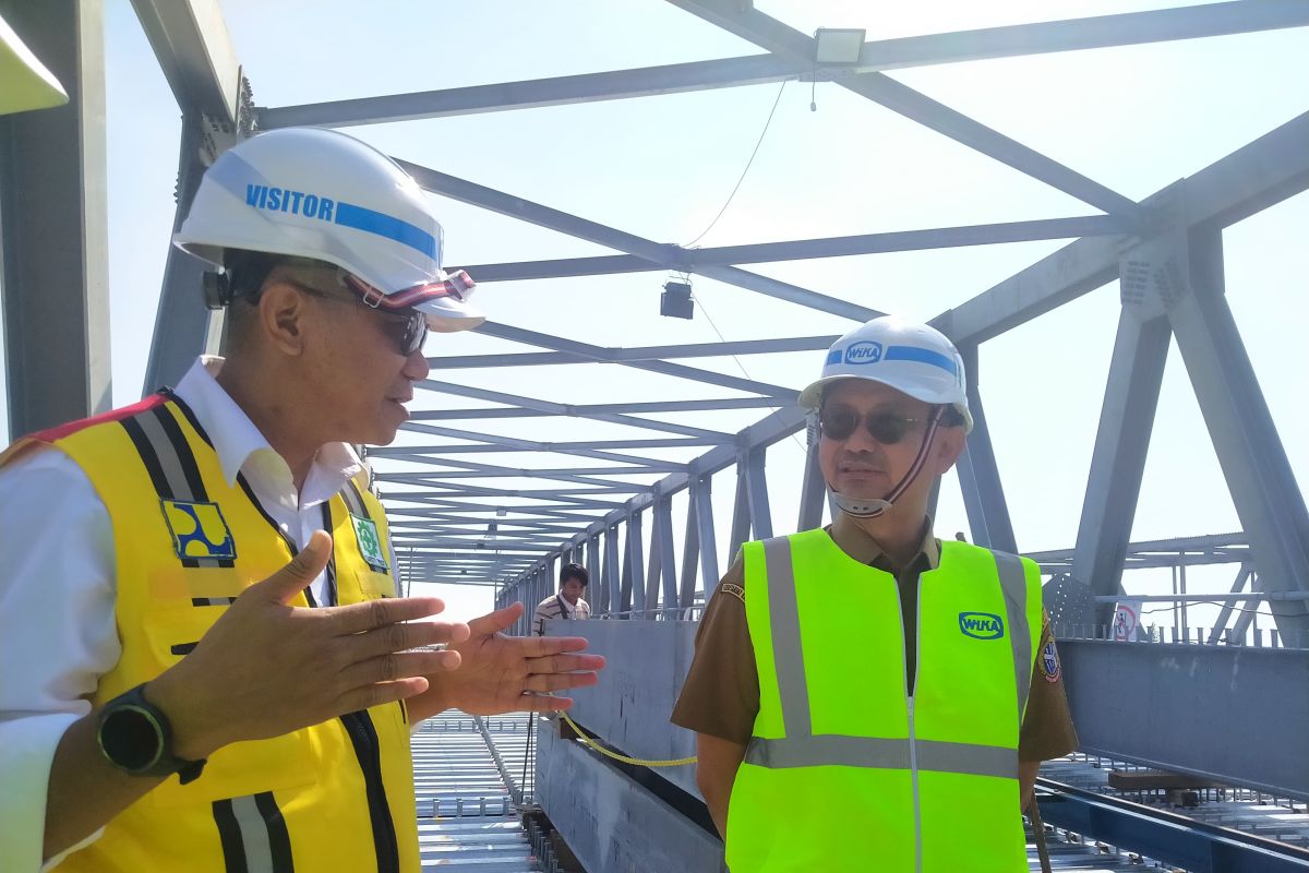 Wali Kota Pontianak: Kemajuan pembangunan duplikasi Jembatan Kapuas I capai 80,4 persen