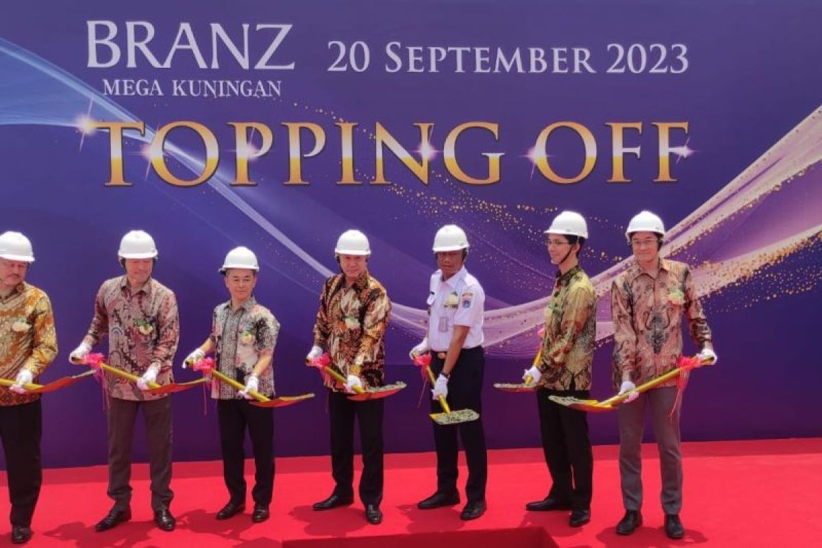 Tokyu Land Indonesia selesaikan atap bangunan proyek Branz Kuningan