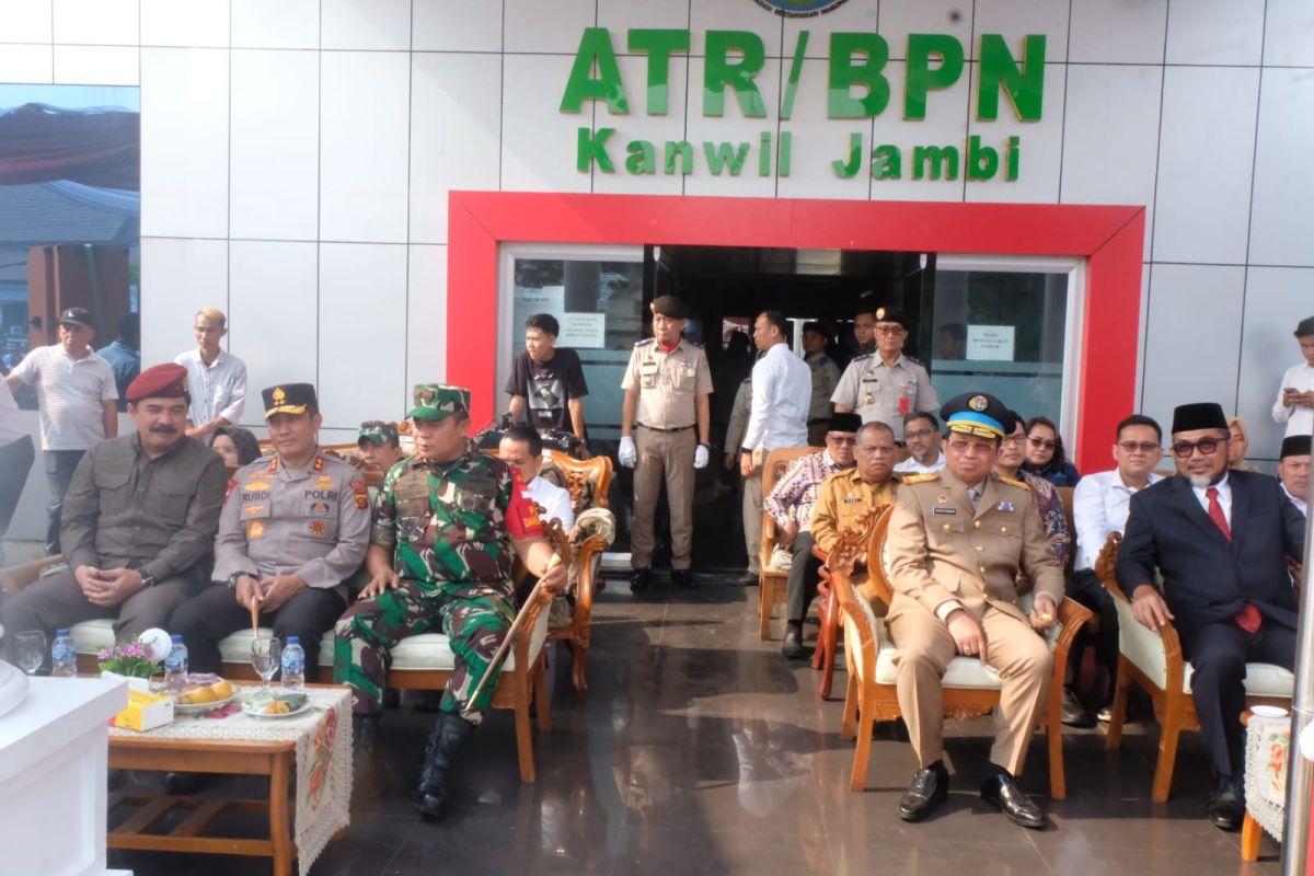 Kapolda Jambi hadiri peringatan Hari Agraria dan Tata Ruang Nasional