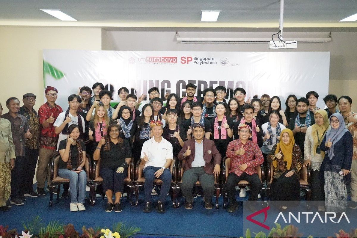 UM Surabaya-Singapore Polytechnic lakukan KKN Lex di Pesisir Lamongan
