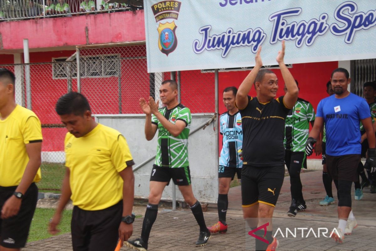 Koleksi 28 gol, Tim Polres Asahan di gadang sebagai juara turnamen