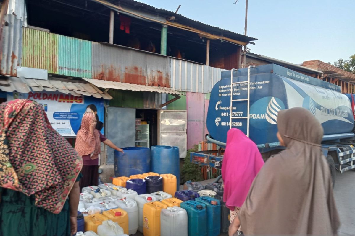 BPBD Makassar melakukan pendataan warga terdampak kekeringan