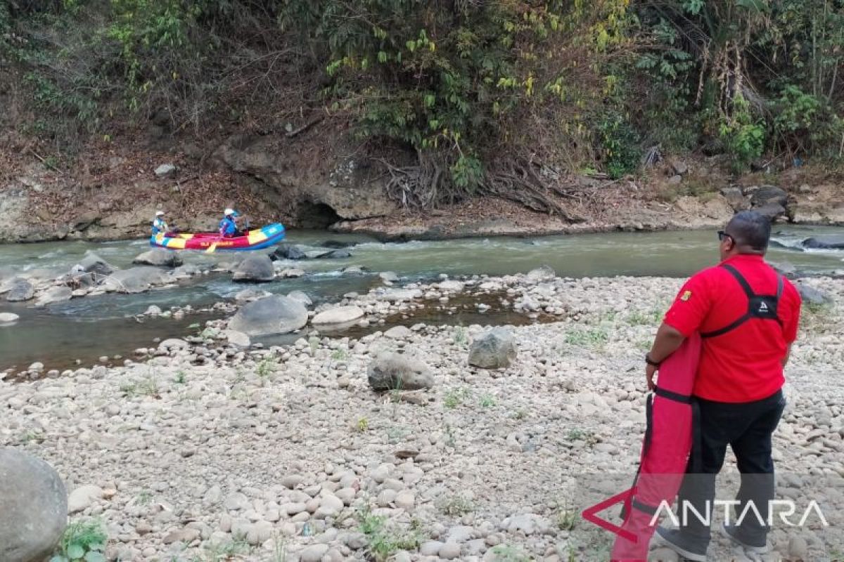 PMI siagakan tim di lokasi babak kualifikasi PON cabang arung jeram di Sungai Citarik