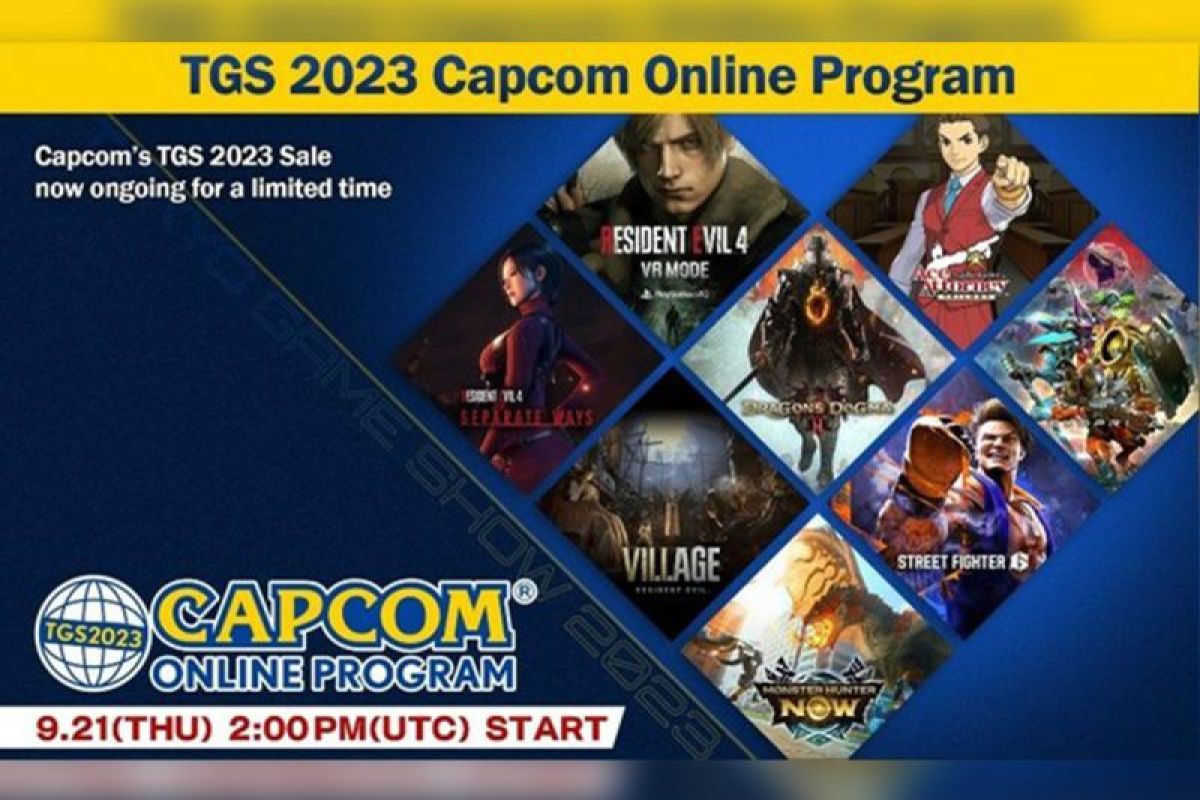 "Capcom Online Program" di Tokyo Game Show 2023 berlangsung pada 21 September