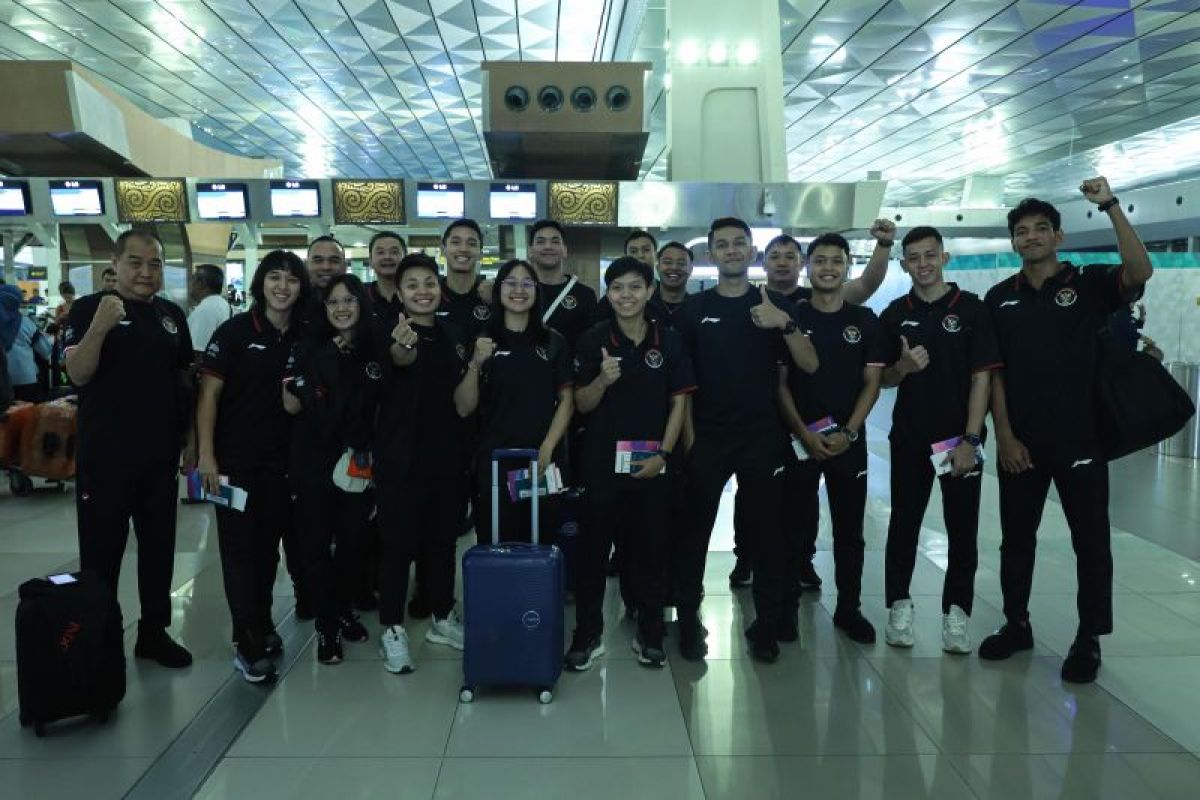 Asian Games - Skuad bulu tangkis bertolak ke Hangzhou dengan kondisi prima