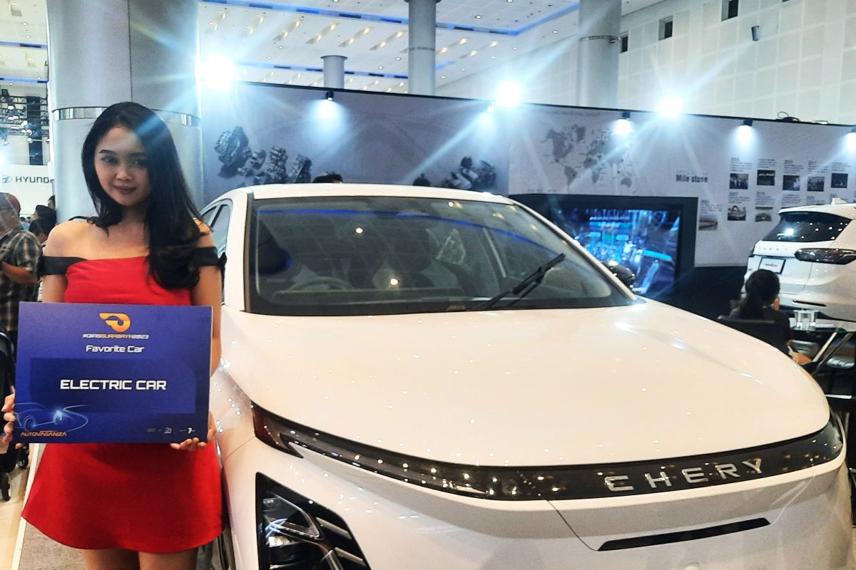 Chery OMODA 5 EV sabet "Favorite Electric Car" di GIIAS Surabaya 2023