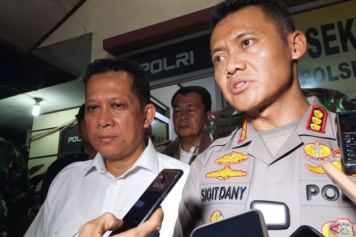 Polisi amankan tujuh orang pelaku perusakan Pasar Kutabumi Tangerang