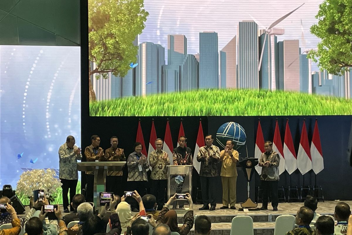 Presiden Jokowi: Bursa karbon kontribusi nyata Indonesia lawan krisis iklim