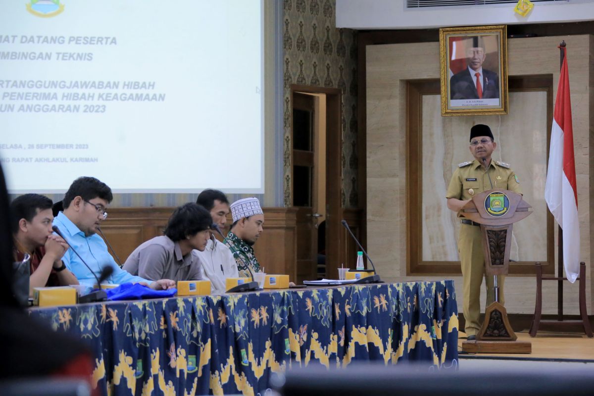 Batas laporan dana hibah di Tangerang sebelum 10 Januari 2024