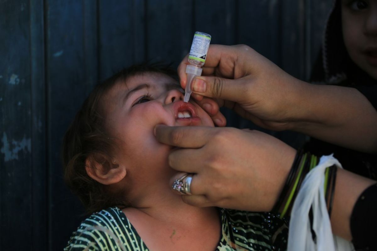 Album Asia: Afghanistan luncurkan vaksinasi antipolio nasional