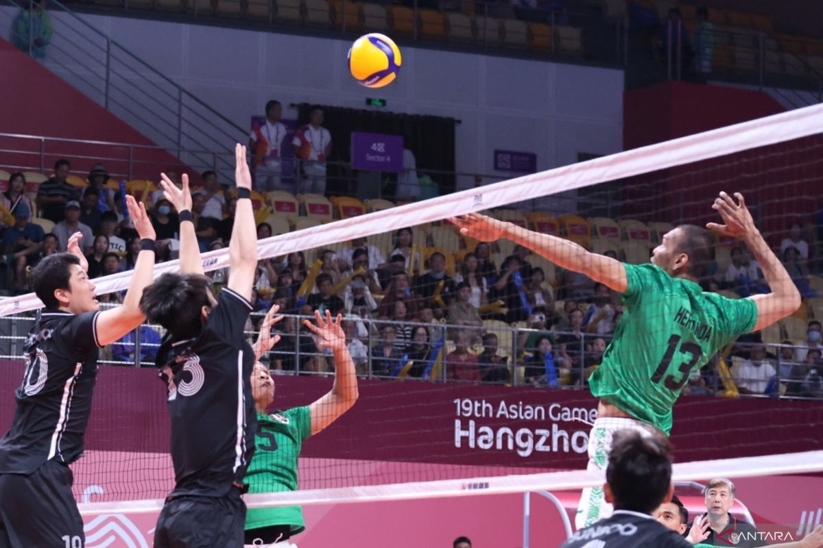 Timnas voli Indonesia menempati peringkat 52 versi FIVB