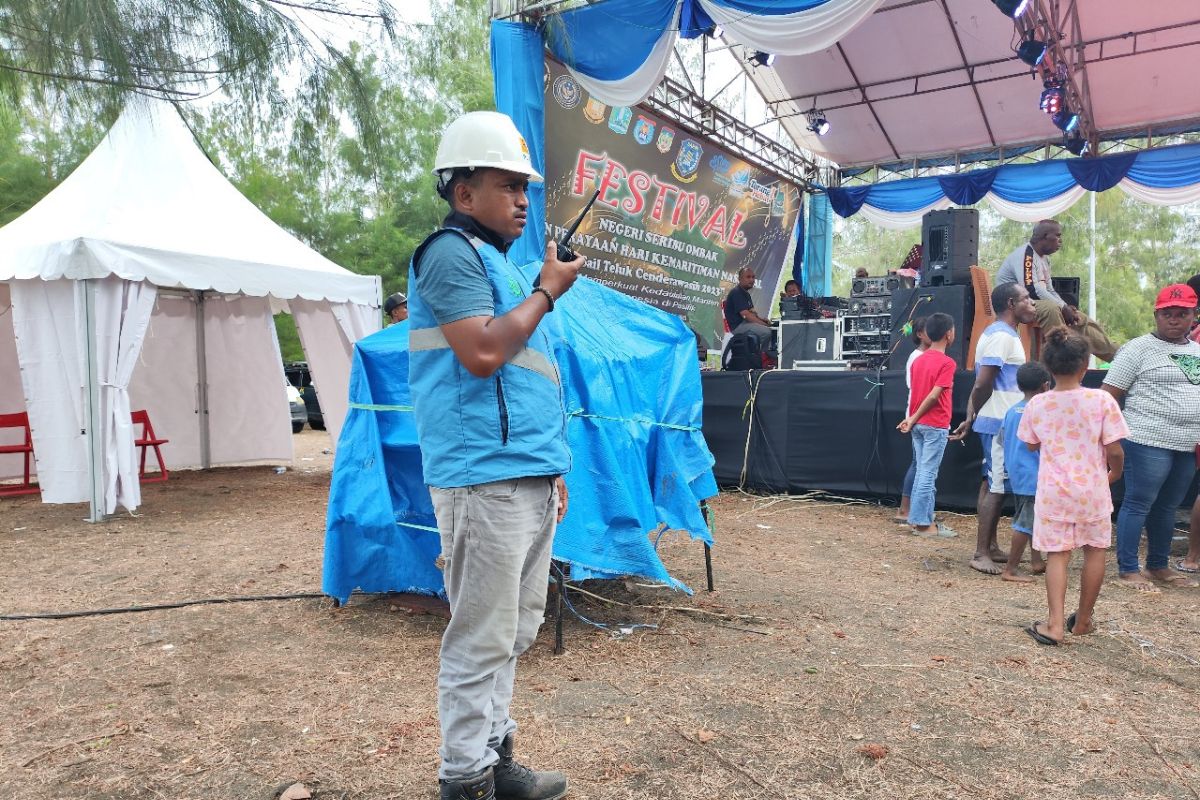 PT PLN Papua hadirkan listrik tanpa kedip di Festival 1.000 Ombak