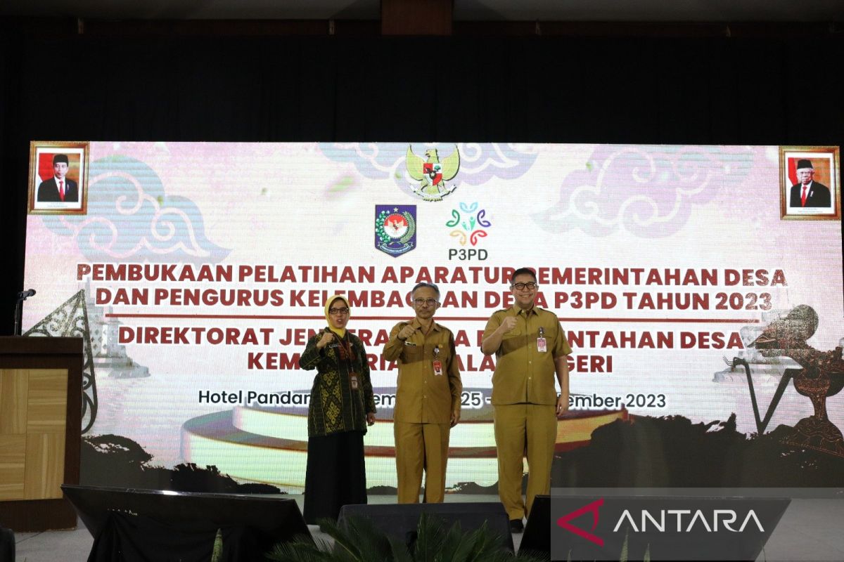 Kemendagri sebut aparatur desa antusias ikuti pelatihan P3PD