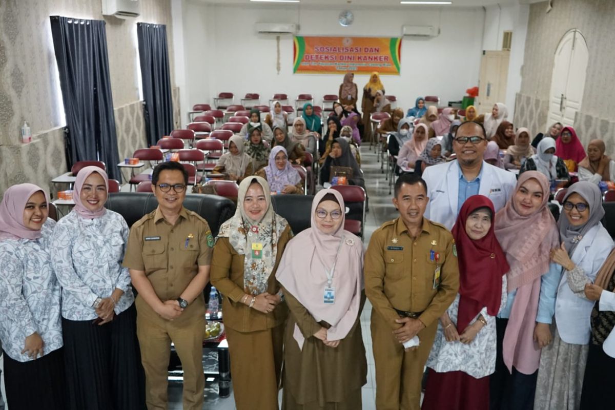 RSUD Siak dan YKI Riau sosialisasi pencegahan kanker serviks