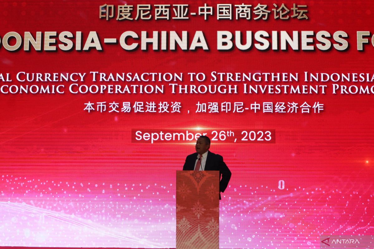 Gubernur BI sebut ada lima alasan pengusaha China perlu investasi di Indonesia