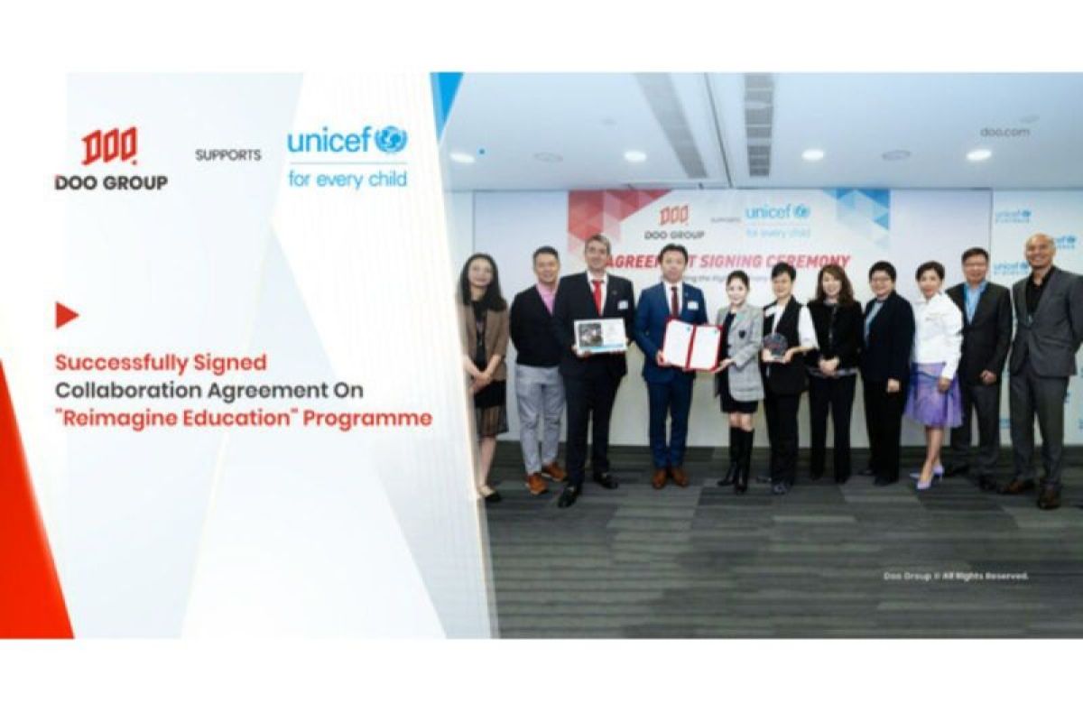 Acara Penandatanganan antara Doo Group dan UNICEF HK Berlangsung dengan Sukses