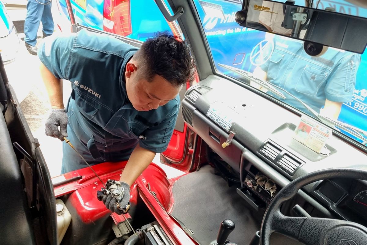 Suzuki gelar servis gratis dukung kenyamanan transportasi publik