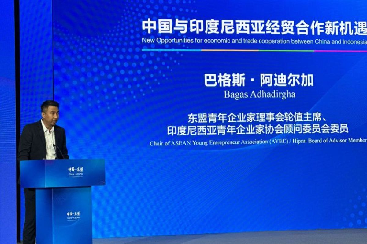 Bagas Adhadirgha sebut keputusan ekonomi China pertimbangkan peran AYEC di ASEAN + 3