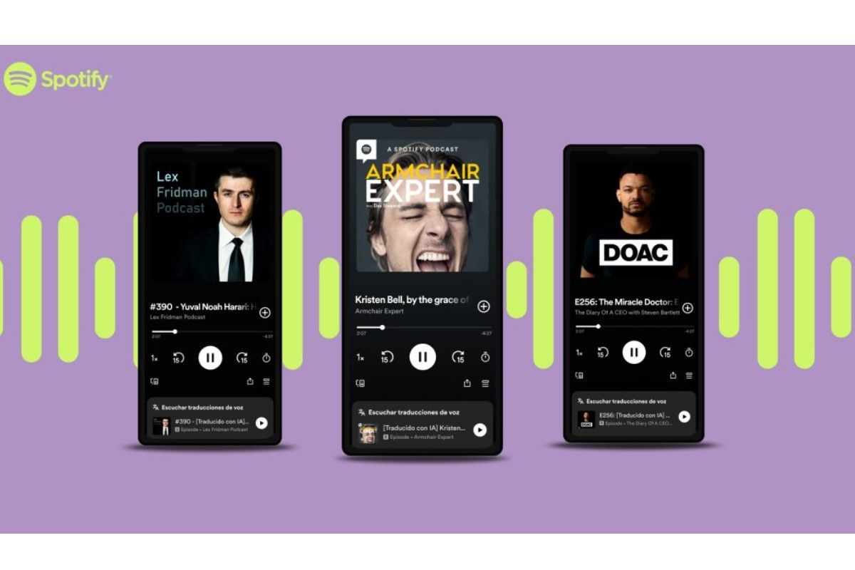 Spotify siapkan fitur penerjemahan suara podcast