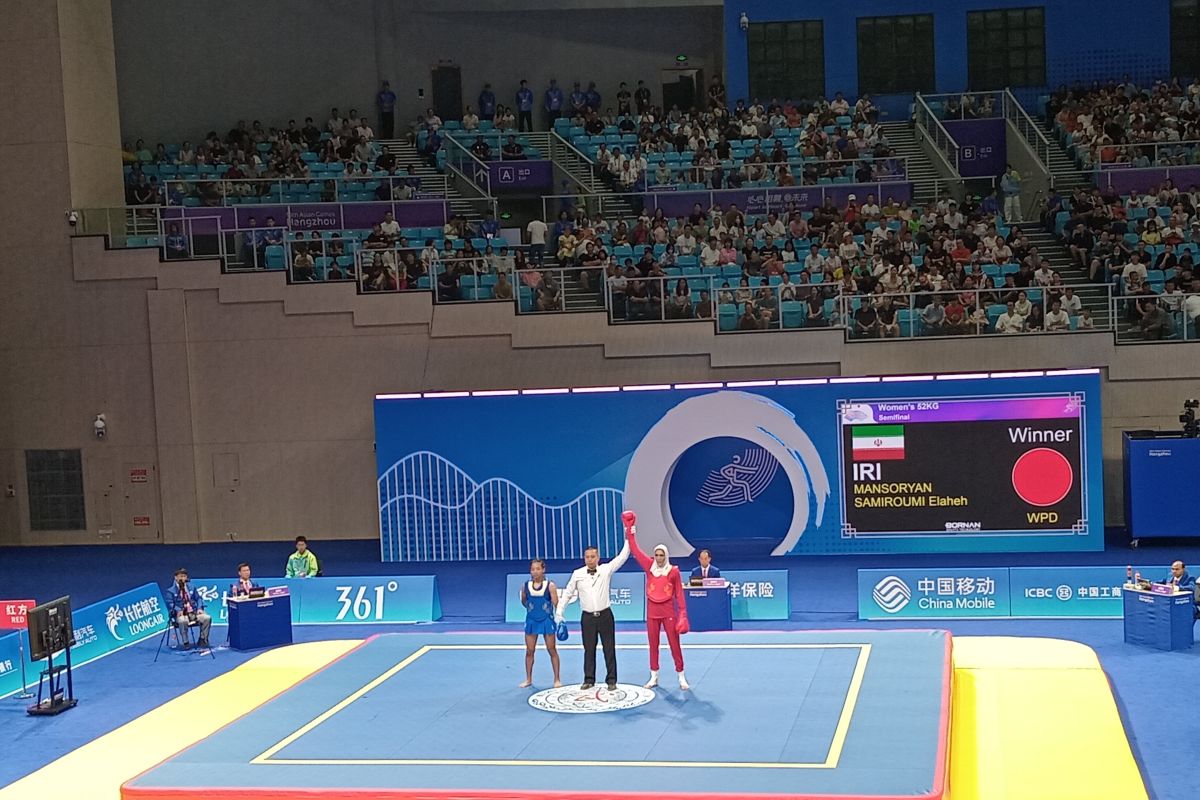 Atlet wushu Tharisa menangi medali perunggu meski kalah di semifinal