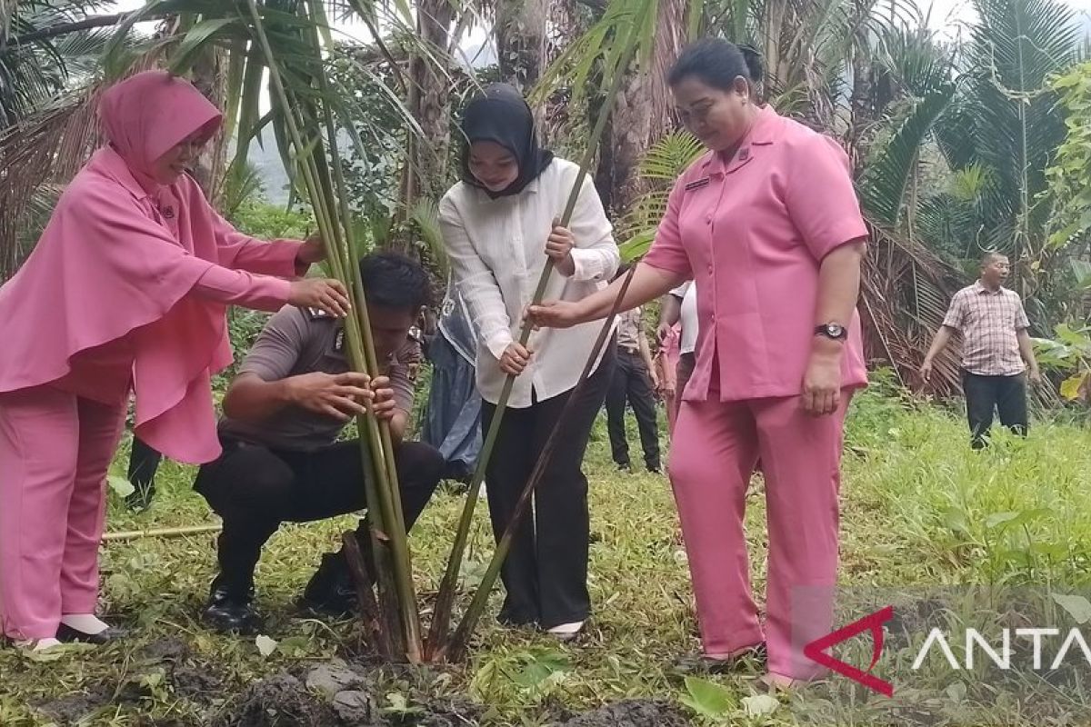 Polres Jayapura gelar nikah dinas di alam promosikan hutan sagu