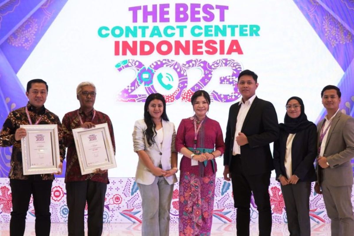 Pegadaian Borong 5 Penghargaan di Ajang The Best Contact Center Indonesia 2023