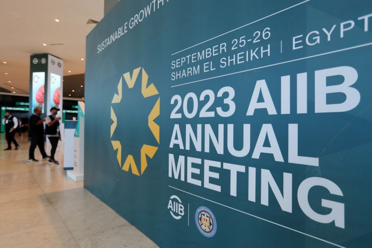 AIIB setujui 3 anggota baru pada rapat tahunannya di Mesir