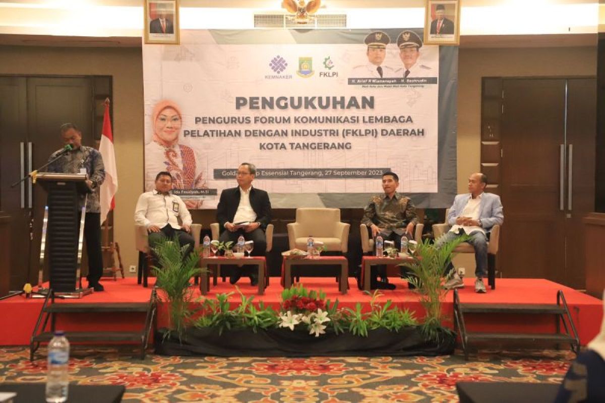 Kemenaker bentuk FKLPI Tangerang permudah masyarakat dapatkan kerja