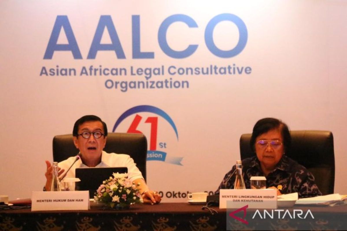 Menkumham menekankan pentingnya AALCO atasi isu hukum internasional