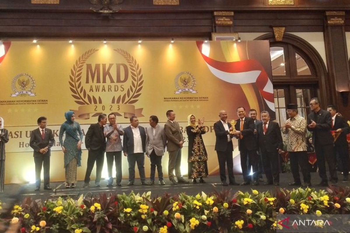 Sembilan anggota DPR RI terima MKD Awards 2023