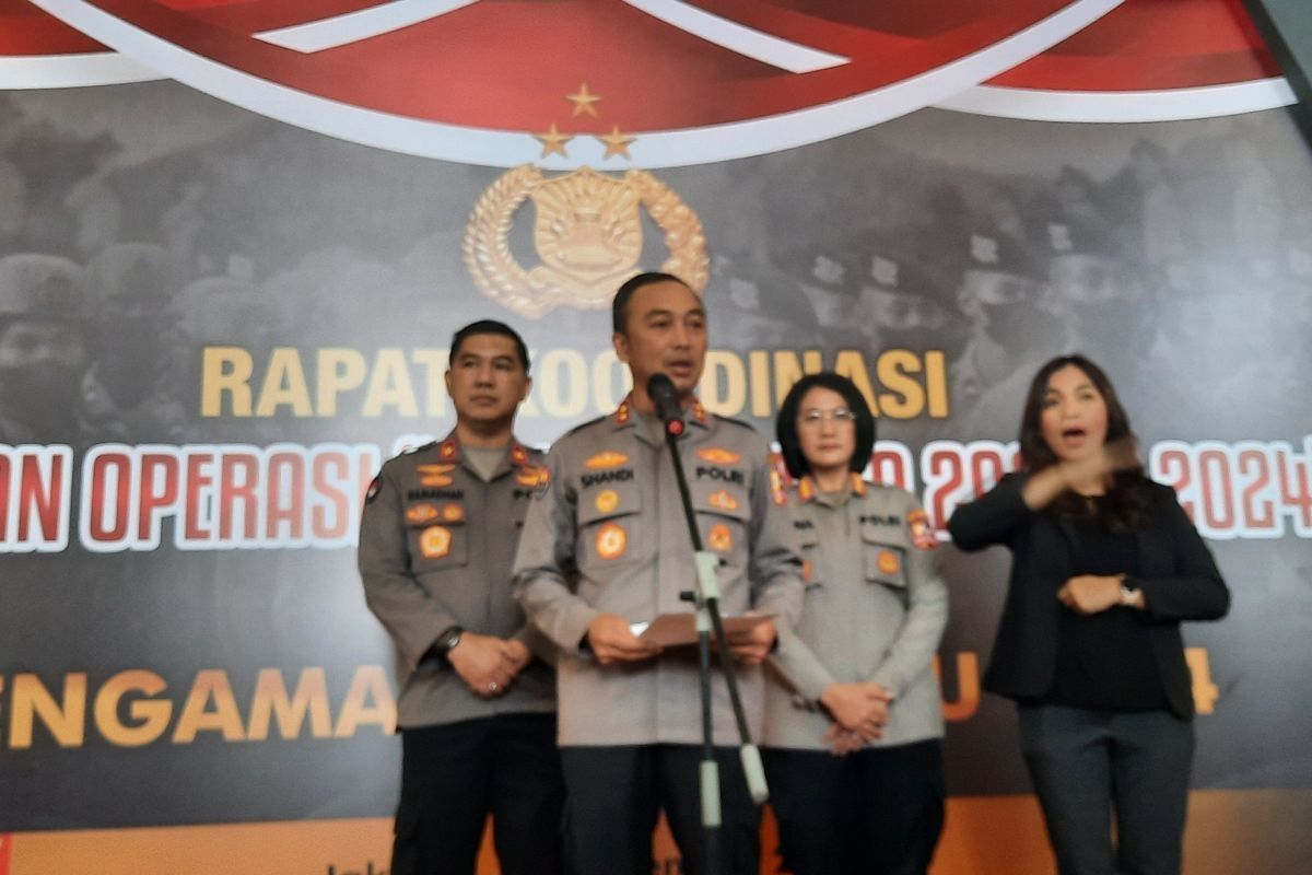 Polri kerahkan 434.197 personel di Operasi Mantap Brata amankan pemilu serentak 2024