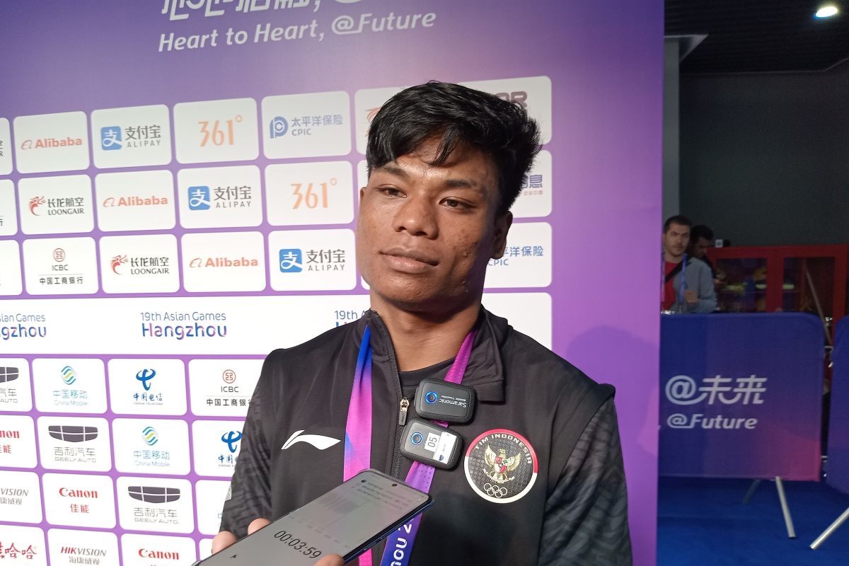 Samuel Marbun amankan medali perak Asian Games dari nomor sanda