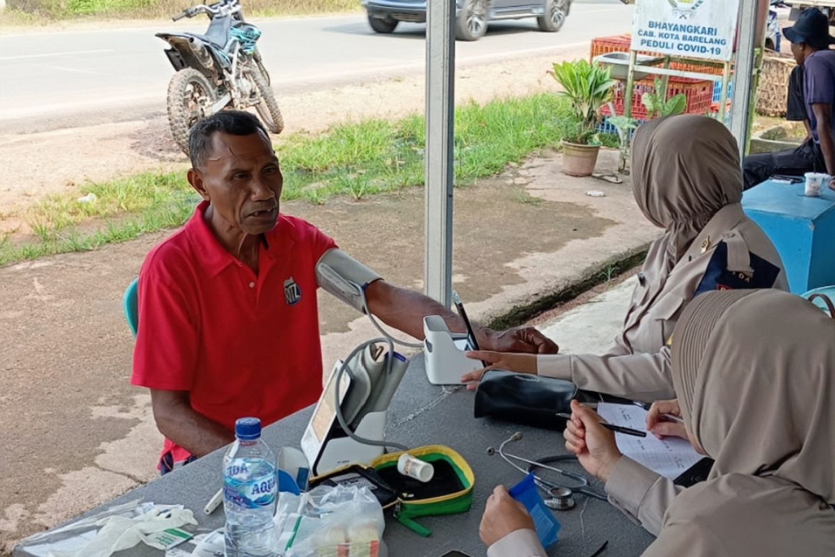 Polda Kepri terus berikan pelayanan kesehatan gratis ke warga Rempang