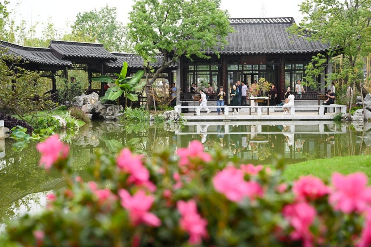Pameran taman internasional dibuka di Hefei, China