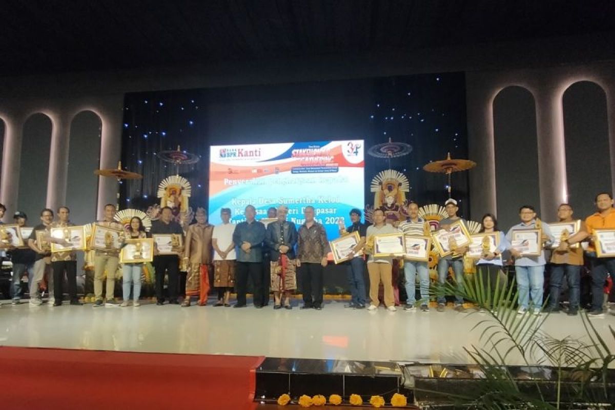 Puluhan media Pulau Dewata raih penghargaan "Kanti Media Bali Nugraha 2023"