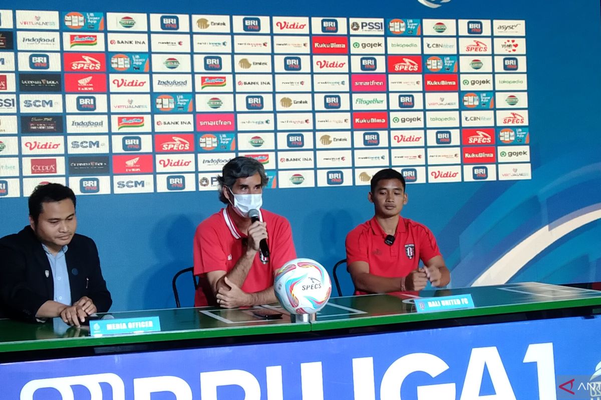 Bali United genjot latihan taktik atasi Persikabo