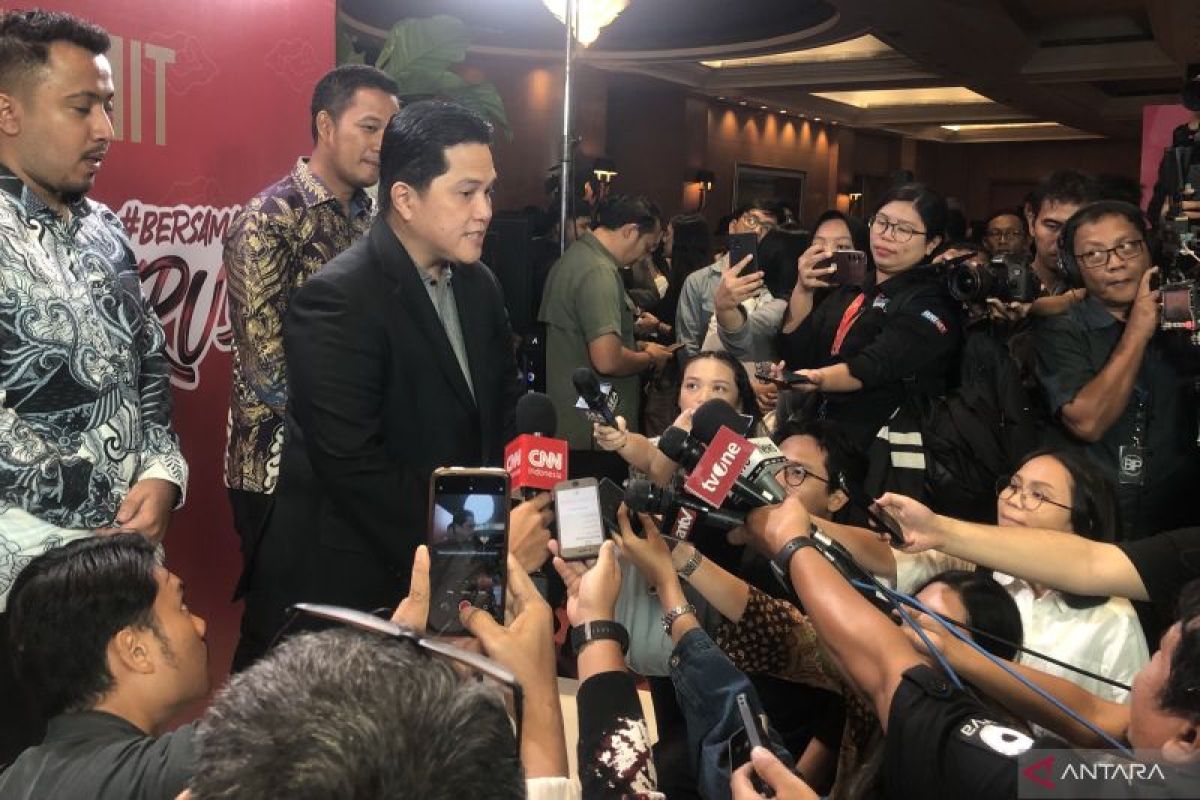 Erick Thohir tindak tegas wasit di Liga Indonesia yang main kotor