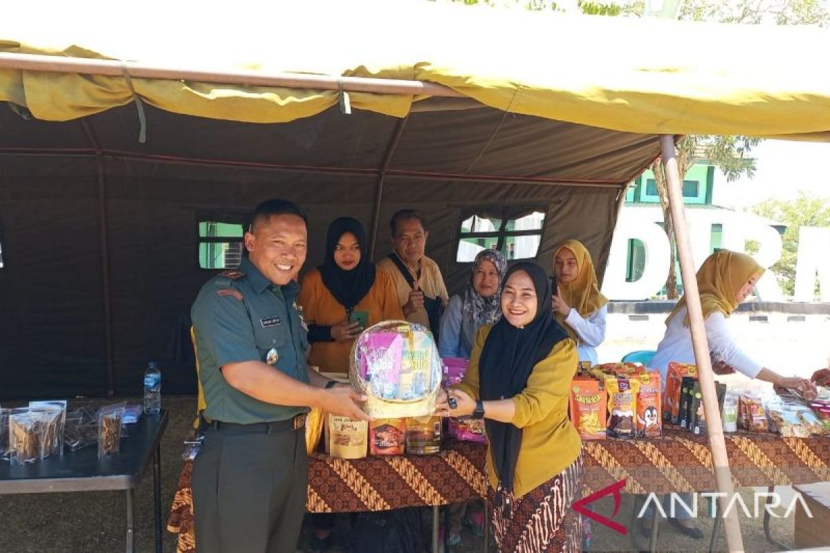 Kodim 0622 promosikan produk UMKM Kabupaten Sukabumi