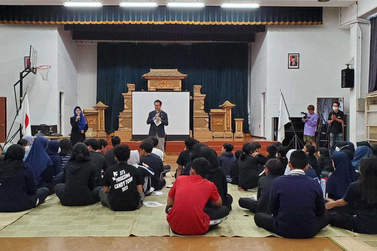 Wali Kota Meguro ajak pelajar SRIT pelajari mitigasi bencana