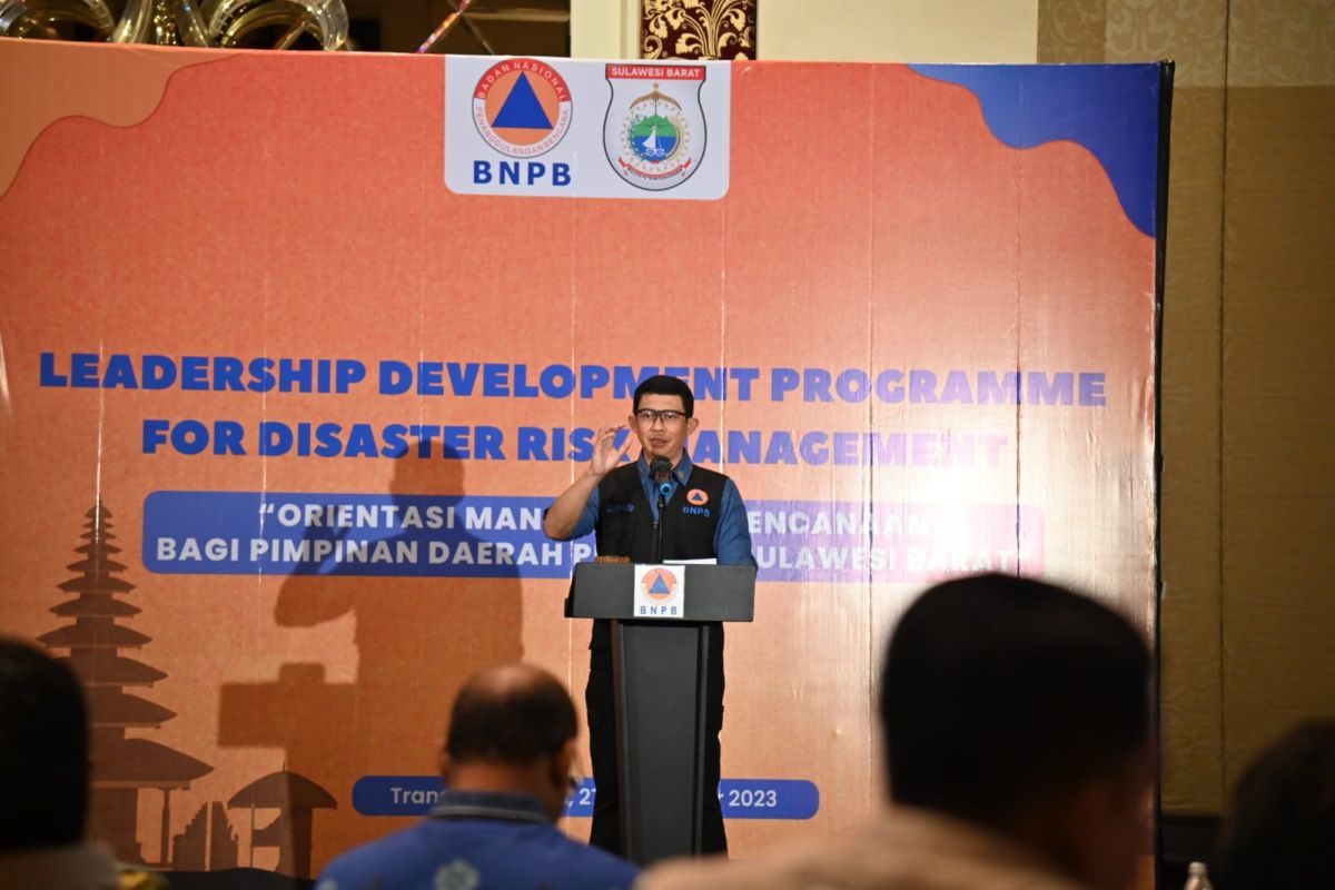 BNPB discusses disaster mitigation with W Sulawesi leaders