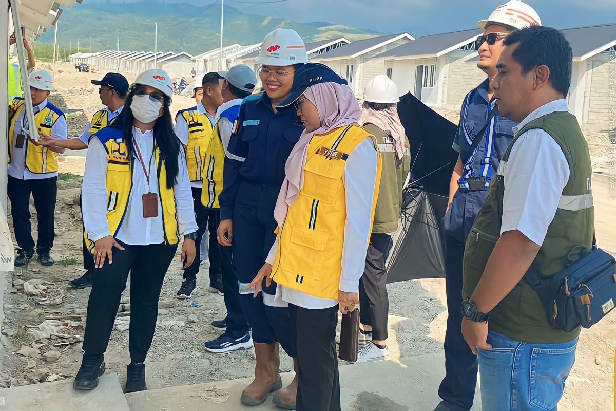 BP2P Sulawesi II pacu penyelesaian rumah penyintas bencana di Sulteng