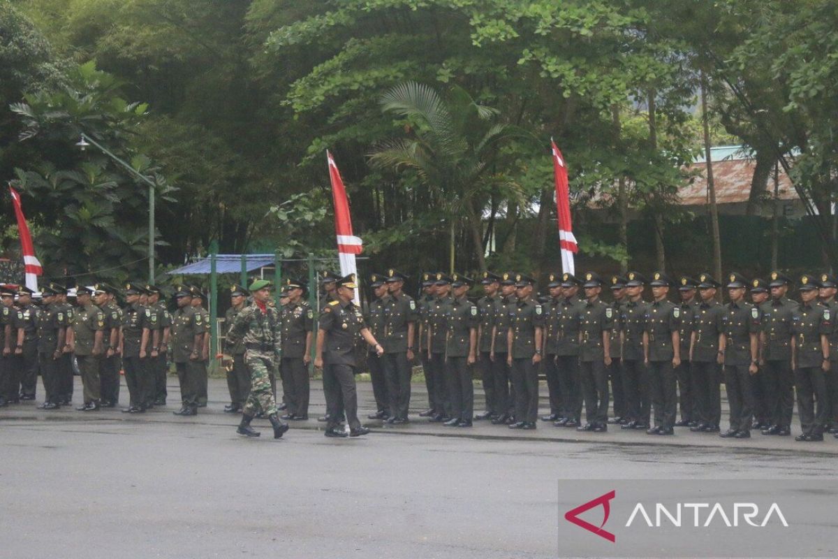 61 prajurit TNI AD Kodam XVII/Cenderawasih lulus Tamtama 2023