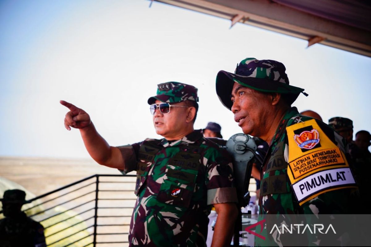 Kasad Jenderal Dudung Abdurachman nilai meriam TNI AD perlu modernisasi