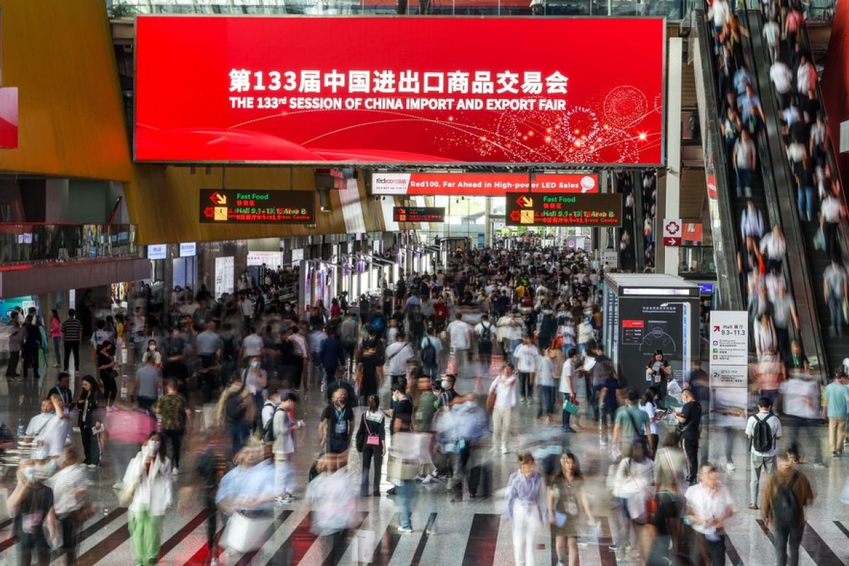 China kembali gelar Canton Fair ke-134 di Guangzhou pada 15 Oktober