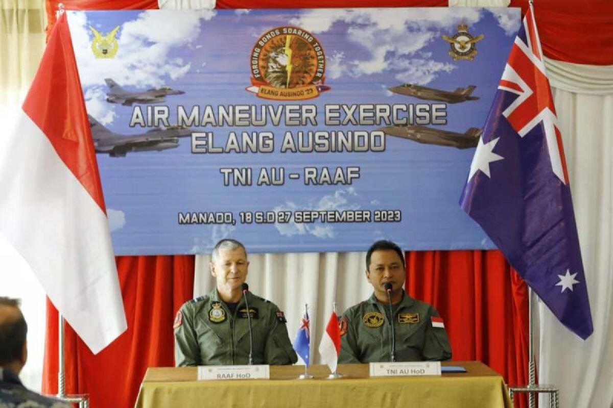 Pangkoopsudnas: TNI AU- RAAF tingkatkan pengetahuan dalam Latma Elang Ausindo