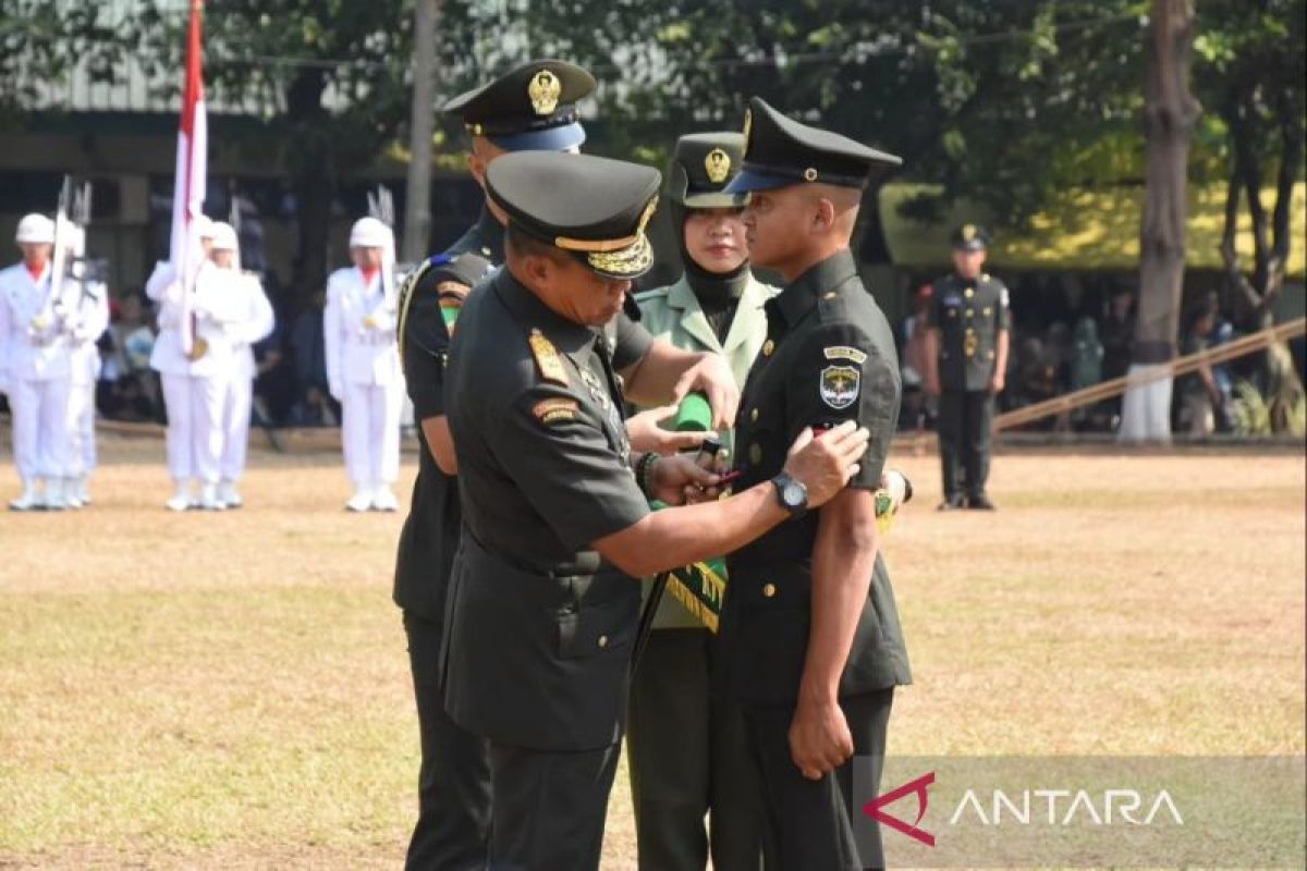 Pangdam Jaya lantik 69 prajurit Tamtama TNI AD